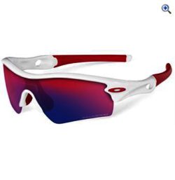 Oakley Polarized Radar Path Sunglasses (Polished White/ Red Iridium) - Colour: POLISHED WHITE
